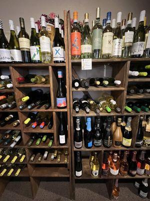 Come experience over 350 labels of unique wine selections!