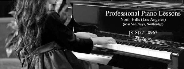 Professional Piano Instruction in North Hills - Los Angeles.