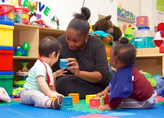 We provide the interactive learning experiences that are vital to your baby's development.