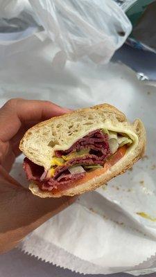 pastrami sandwich