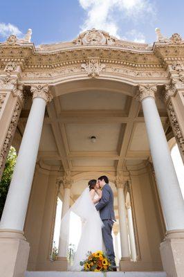 gorgeous architectural wedding