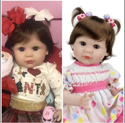 Mayas on left for 200. Aori on right for 60$. Same doll.