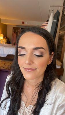 Softglam bridal makeup