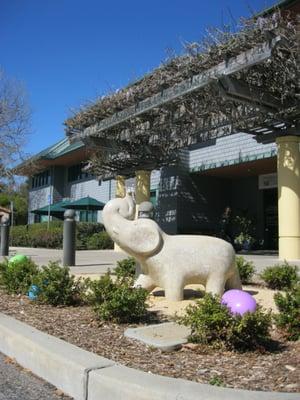 The CHC building on Sand Hill Road houses two schools, a community clinic and a center dedicated to family services.