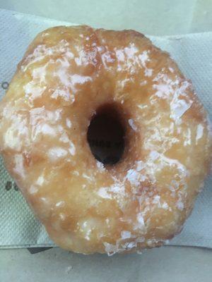 This is the Cronut the hybrid of the croissant and donuts. It's amazing.