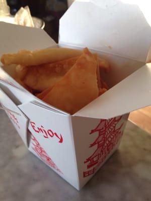 Box o crab Rangoon