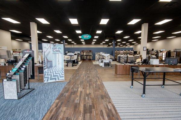 Mill Creek Carpet & Tile Showroom 6422 W. Kellogg Dr. Wichita, KS 67209 316-719-2950