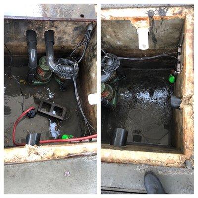 Sump pump replacement and maintenance. Don't wait until rain season gets here!