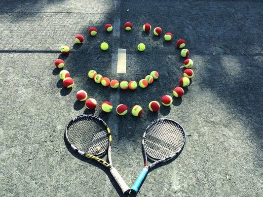 Tennis smiley