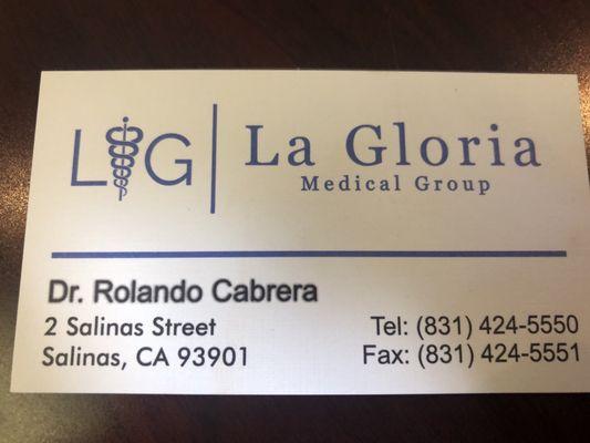 new location of clinic that use to be on E. Alvin. We have a male and female doctor both bilingual. Appointments only.