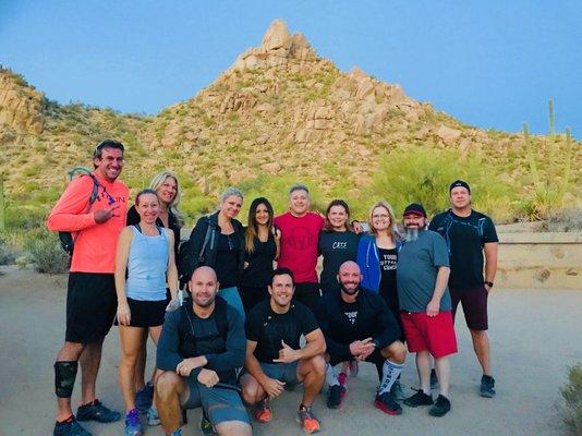 Saturday's at Pinnacle Peak are a staple to the week! #Follow_Jesse #Explorer #yourscottsdalecoach