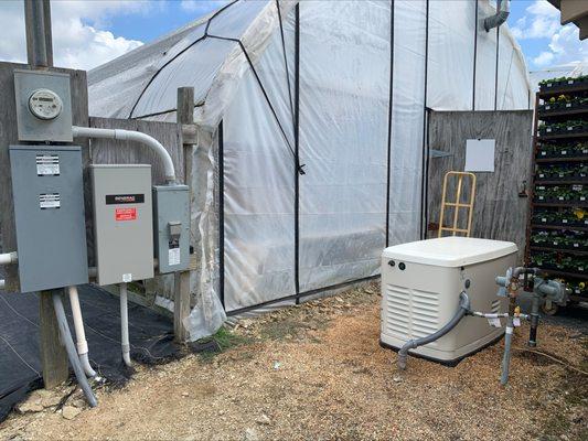 24kw Generac installation for a local business owner.