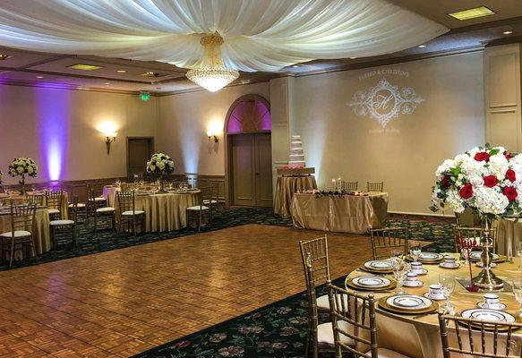 Complete Wedding Reception Setup