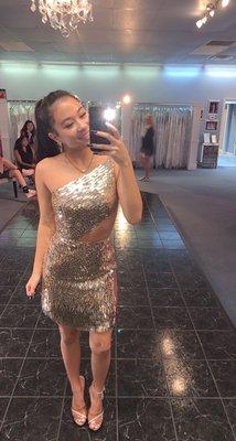 The hoco dress i bought