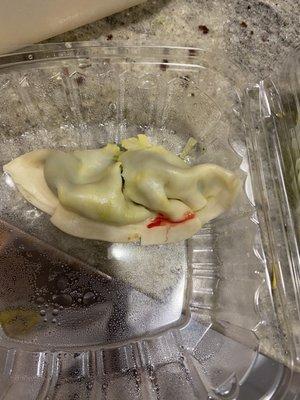 Veggie Dumpling Tray