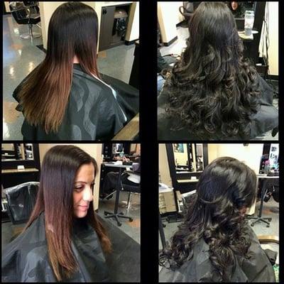 Before and After Color and 18in Extension!