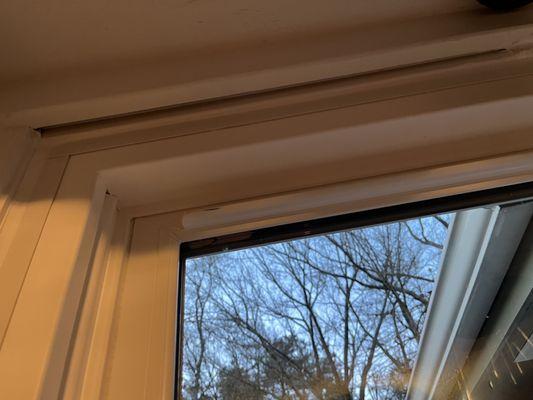 Incorrectly installed with a giant gap at the top of the window. Had to be fixed (took two different dispatch attempts)