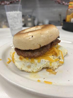 Sausage and Egg Sandwich