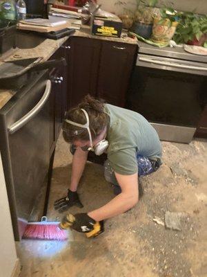 Subfloor repair DC