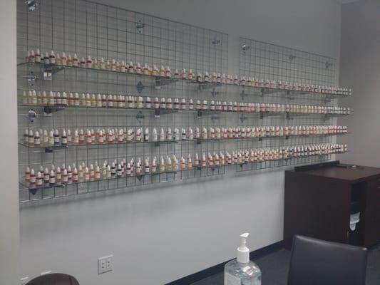 Over 200 flavors made by hand in shop.