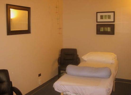 one of the treatment rooms