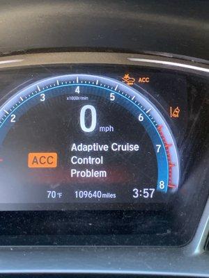 Adaptive cruise control