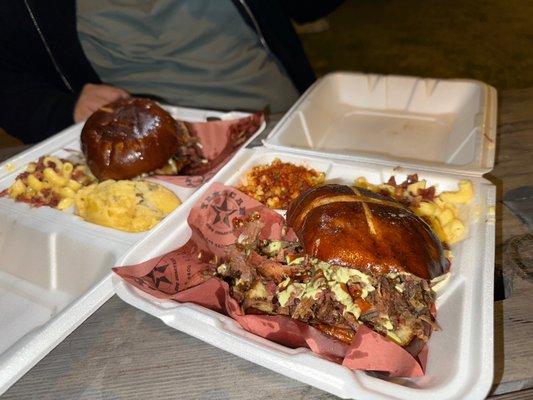 Brisket Sandwich Big Tex Combo Brisket Sandwich Big Tex Combo