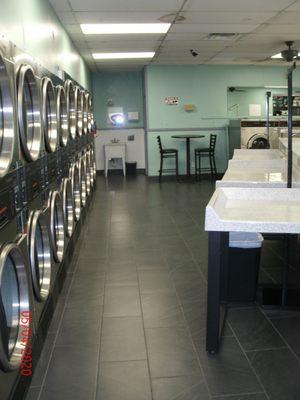 DRYERS and PLENTY OF TABLES