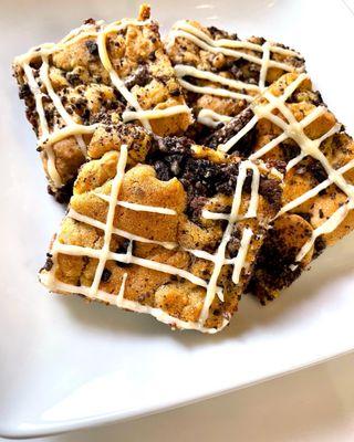 Oreo Brookies With Cream Cheese Icing