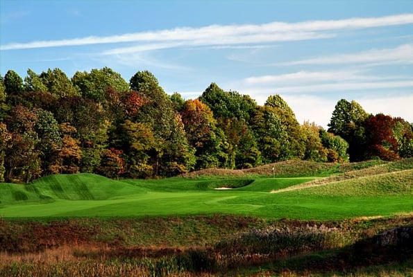 NJ National Golf Club, Basking Ridge, NJ. 17th Hole.