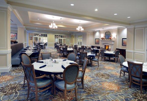 Our Grand Dining Room in the Landmark Residence