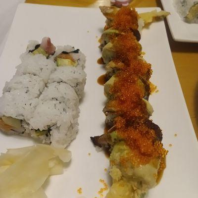 Oishi roll, Dragon roll