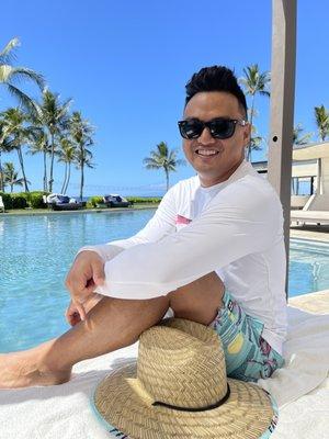 Pool ready thx to Kauai Paa - IG: @styledby_paa