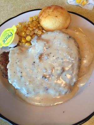 chicken fried steak. Thursday night special