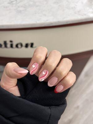 Valentine's Day Nails