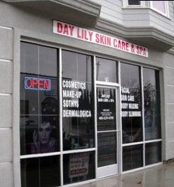 Day Lily Skin Care and Spa: storefront