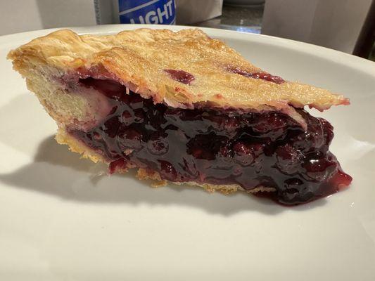 Delicious Triple Berry Pie Made by Two Fat Cats. Sold here!!! Great alternative to apple pie on Thanksgiving!