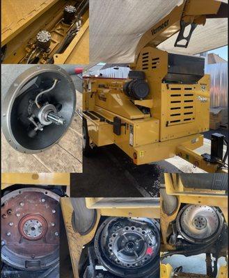 Repair on Vermeer chipper