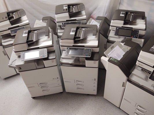 One of the Largest Copier Inventories on the Coast