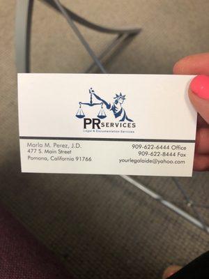 Business card