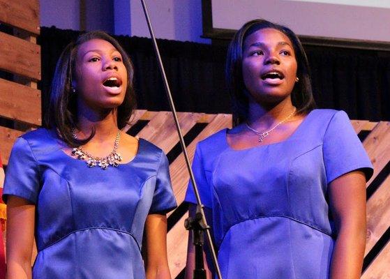 Our Chorus performing.