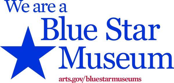 We are proud to a Blue Star Museum!