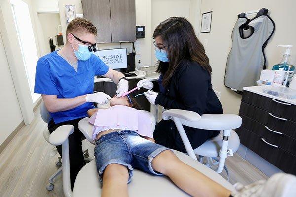 Dental Care Staff at Promise Community Health Center in Sioux Center Iowa.