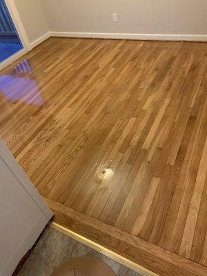 Hardwood flooring