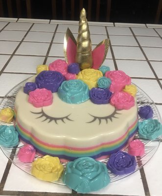 Coconut Vanilla for a Unicorn Party