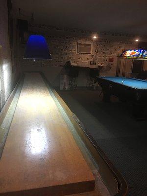 Always play a game of shuffleboard before you leave