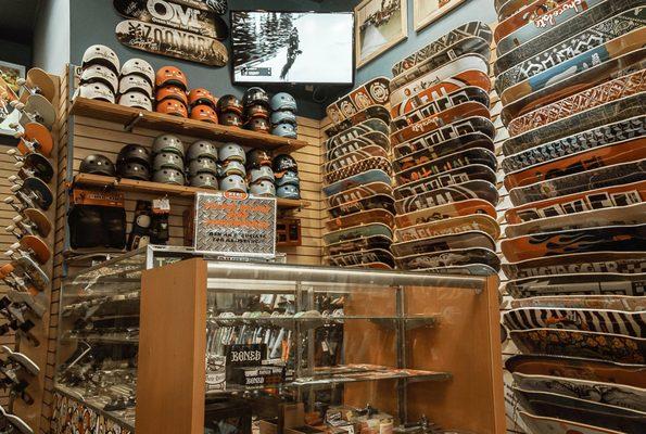 Large selection of skateboards, parts & equipment in Jupiter, FL. Brands include Carver Skate, Bones, REAL, Globe, Deathwish, Baker & more.