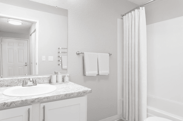 Bathroom With Sink And Bathtub