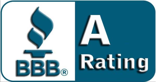 A Plus Rating From Better Business Bureau