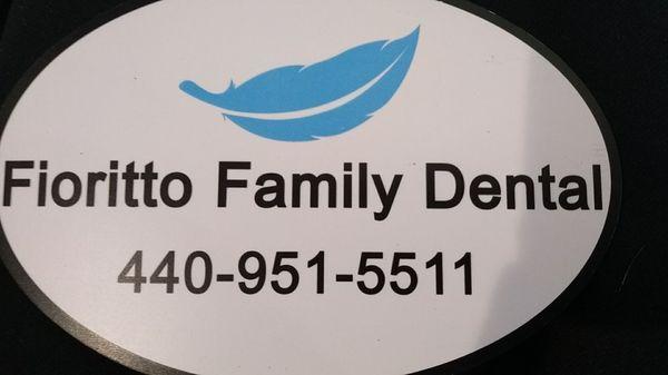 Fioritto Family Dental car Magnet